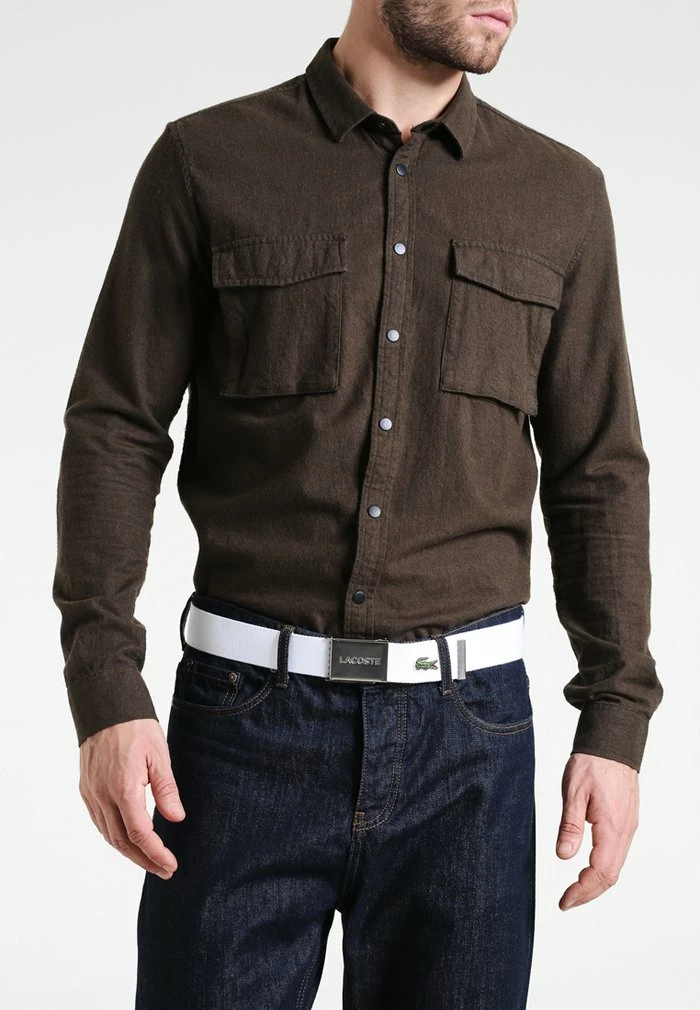 Lacoste CASUAL STRAP IN KIT UNISEX - Belt - White 4 Lacoste CASUAL STRAP IN KIT UNISEX - Belt - White - Image 2