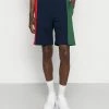 Lacoste UNISEX - Shorts - Navy Blue/red Green -Lacoste Sales Store fc1d3bdec86849cd937ae3b7b48a6f95