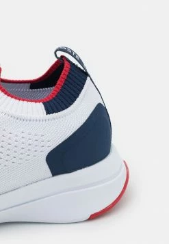 Lacoste RUN SPIN - Trainers - White/navy/red -Lacoste Sales Store fe19b46ca8fa4b27a900d519bbca9f7e